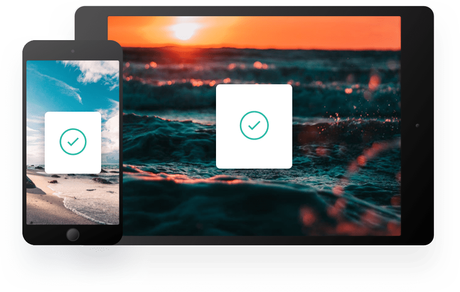 Clipboard product shown on various devices.